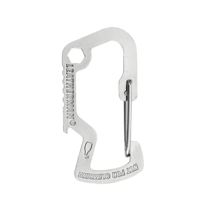 Leatherman Karabijnhaakaccessoire Roestvrijstaal – Multifunctionele Clip