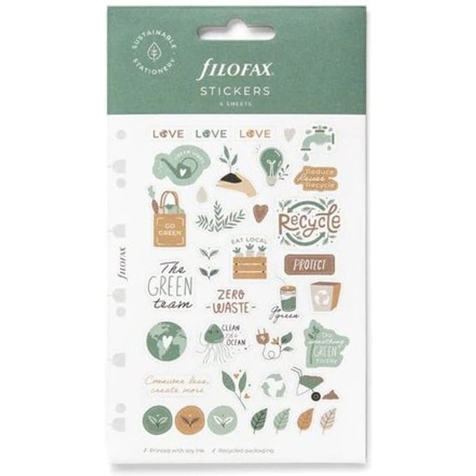 Filofax eco essentials stickers