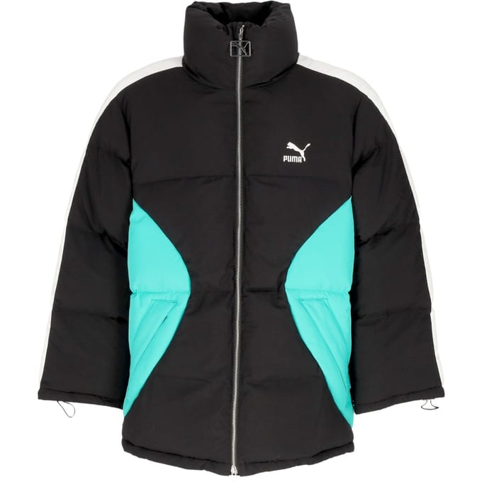 Luxe Sport donsjack voor heren T7 oversized pufferjack zwart
