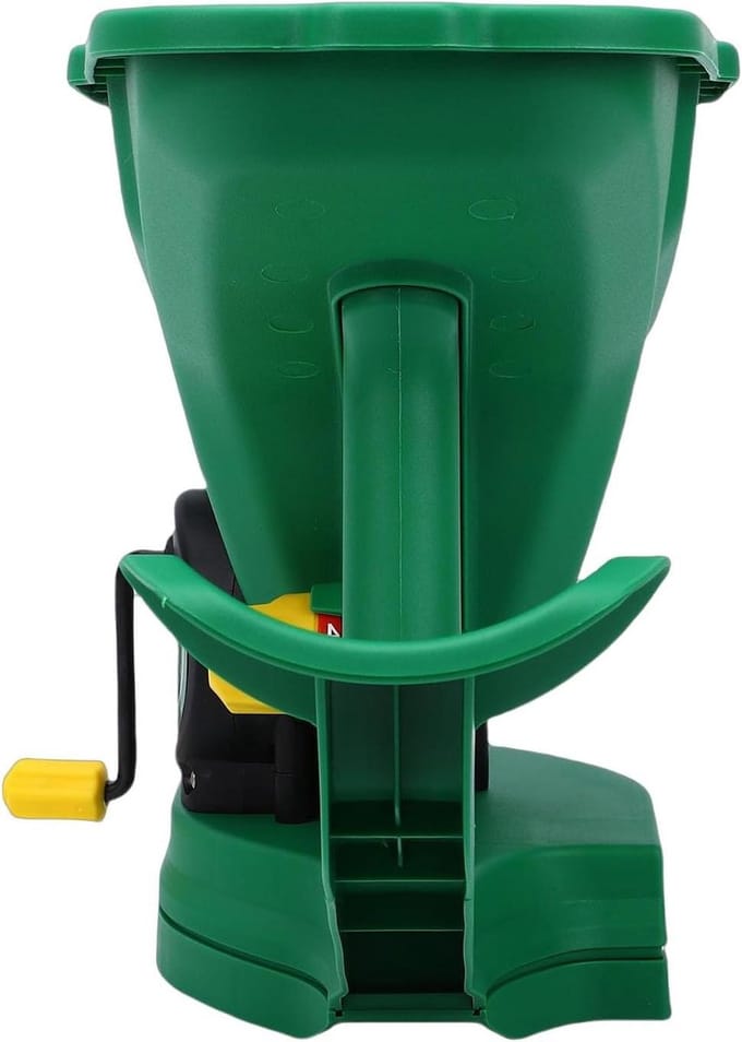 Handslinger Strooier - Hand Strooier Gazon - Gazon Onderhoud - 5 Verstelbare Versnellingen - 2 Liter Capaciteit - Grijs