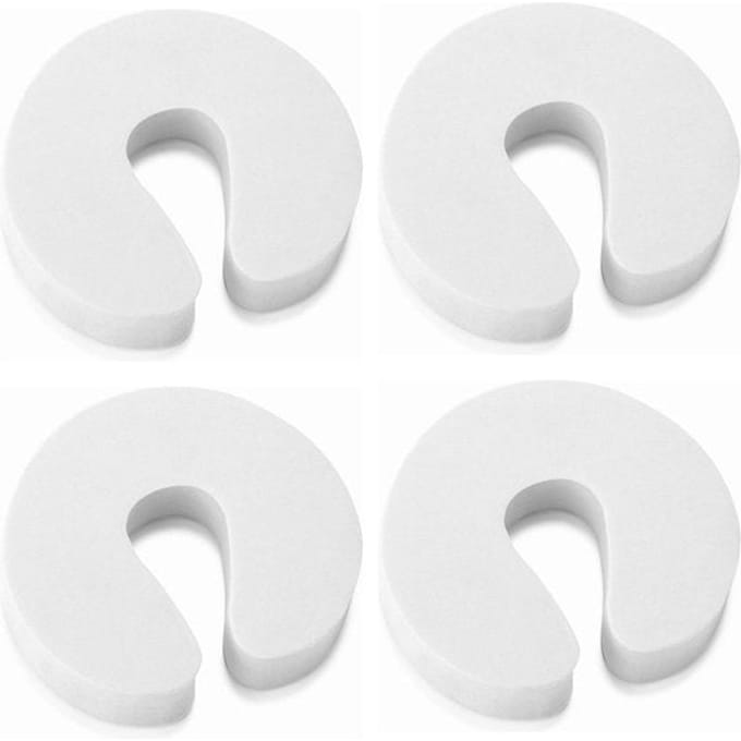 GS deurstopper / deurklem foam - 4 stuks - Kinderbeveiliging