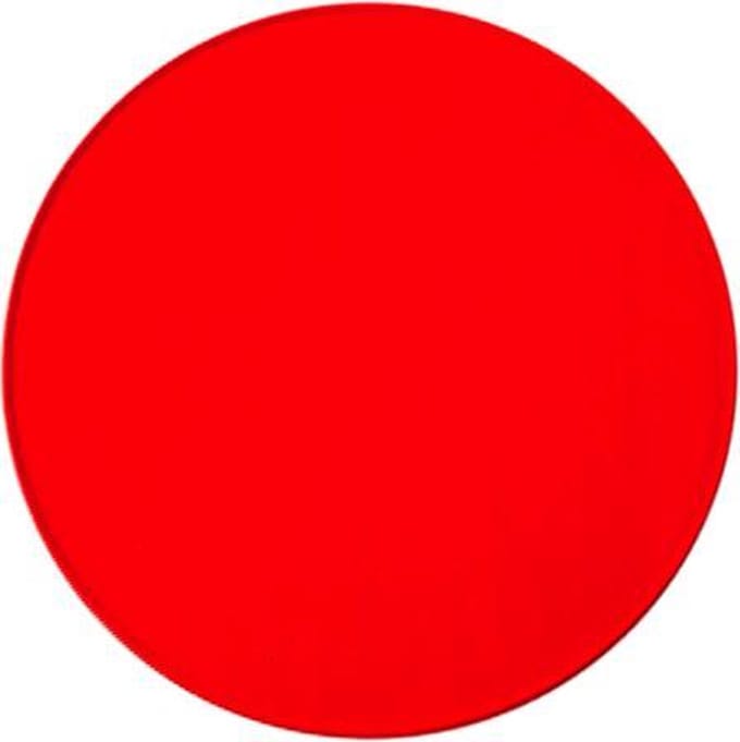 Rubberen markeringsdots - 5 stuks - rood