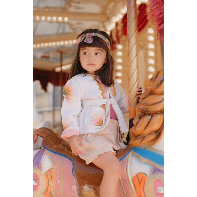 Louise Misha Jacket Ombeline Cream Taglia: 9M | Giacche Outlet | kids | Bianco