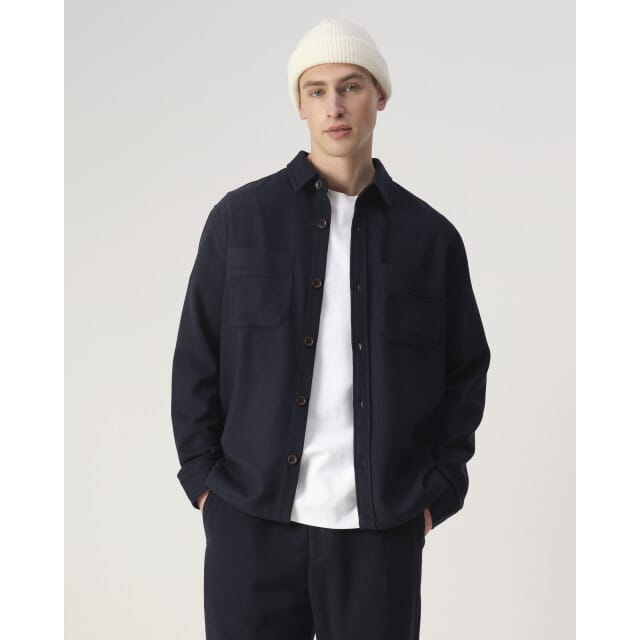 J.C. Rags Overshirt sky captain melange