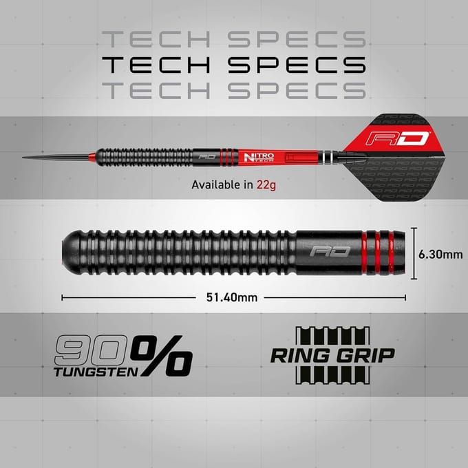 Professionele Tungsten Dartpijlen Set met Flights en Shafts