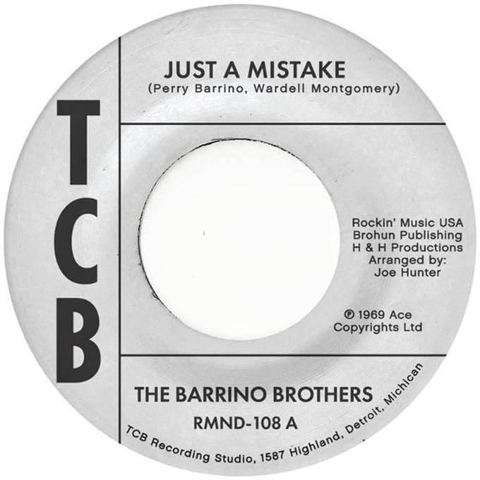 The Barrino Brothers - Just A Mistake (7" Single)