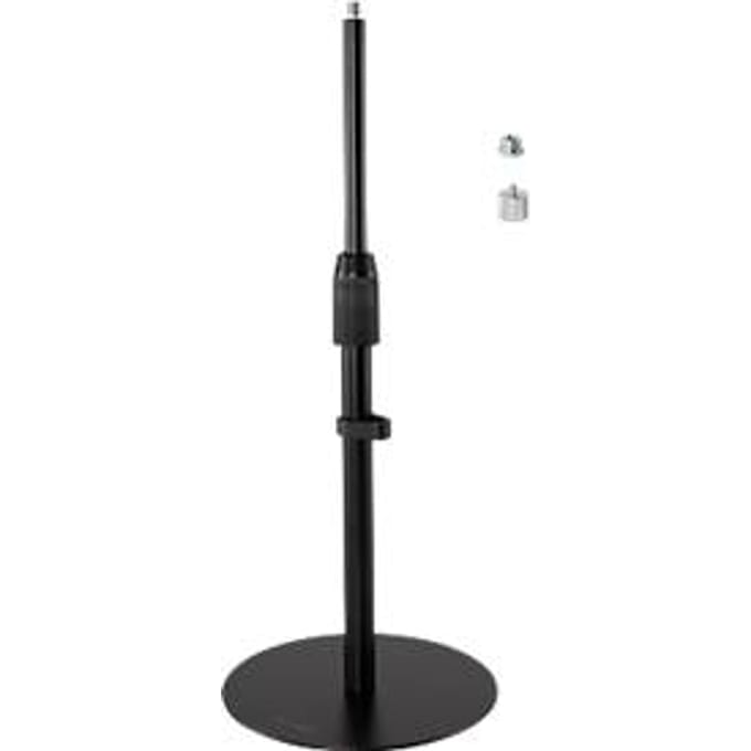 Kensington A1010 Telescopisch Bureausteun/Standaard voor o.a. Ringlamp, Webcam, Microfoon - Verstelbare Webcam Houder - Zwart