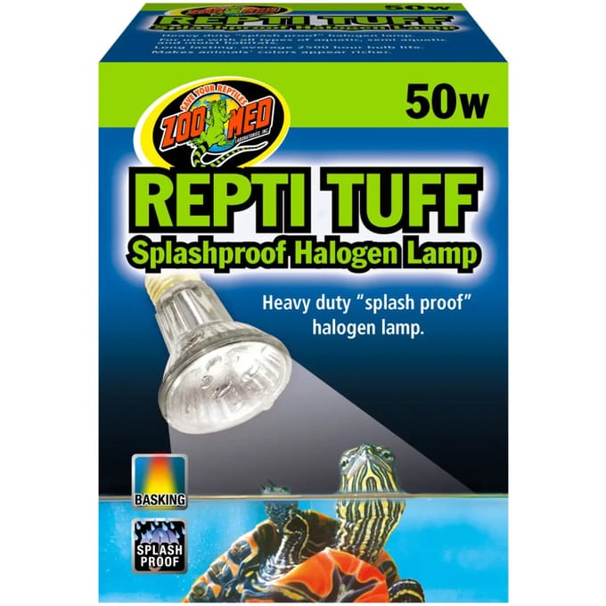 Verlichting voor schildpadden terrarium Zoomed