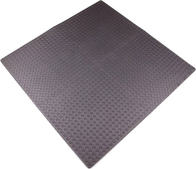 Puzzelmat Foam - 120 x 120CM - 4 Delig - Grijs