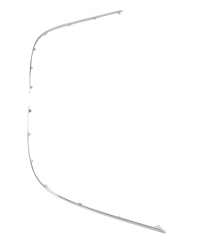 Allecto - Chrome Achterbumper Moulding Cover Trim