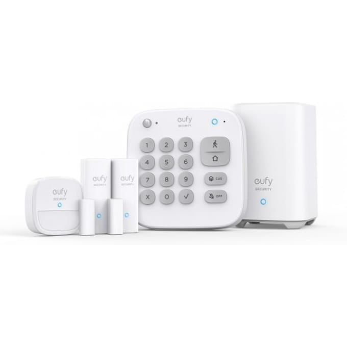 Eufy 5-Piece Alarm Kit - Compleet Beveiligingssysteem - Keypad - Bewegingssensor - 2 Raam-/deursensoren