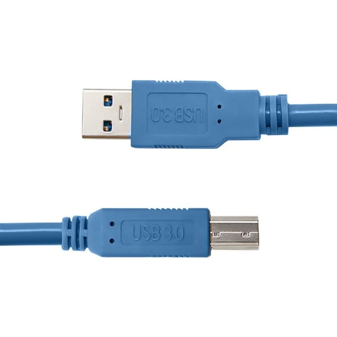 Qoltec USB 3.0-kabel voor printer A mannelijk |   B mannelijk |   1m