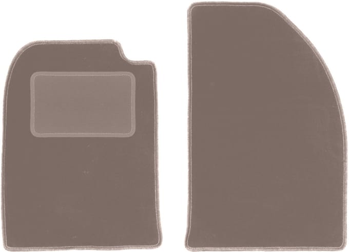 Beige voormatten voor: Ford Fusion hatchback (2002-2005)