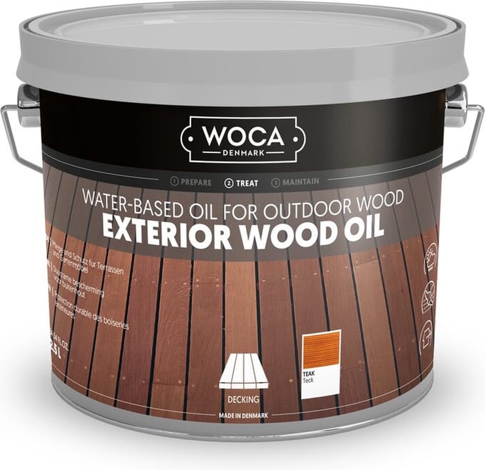 WOCA Exterior Wood Oil Teak 3 liter