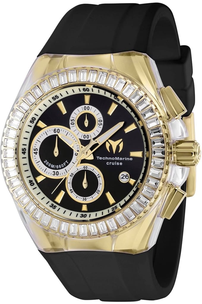 TechnoMarine Cruise TM-121155 Herenhorloge Quartz Uurwerk - 45 mm