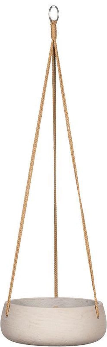 Pottery Pots Hang Bloempot-Hang Plantenschaal Grey washed-Grijs D 29 cm H 11 cm