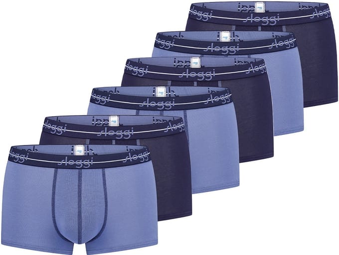 sloggi Heren hipster short / pant 6 pack Start