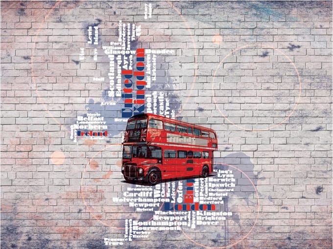 Fotobehang - Mijn London ....