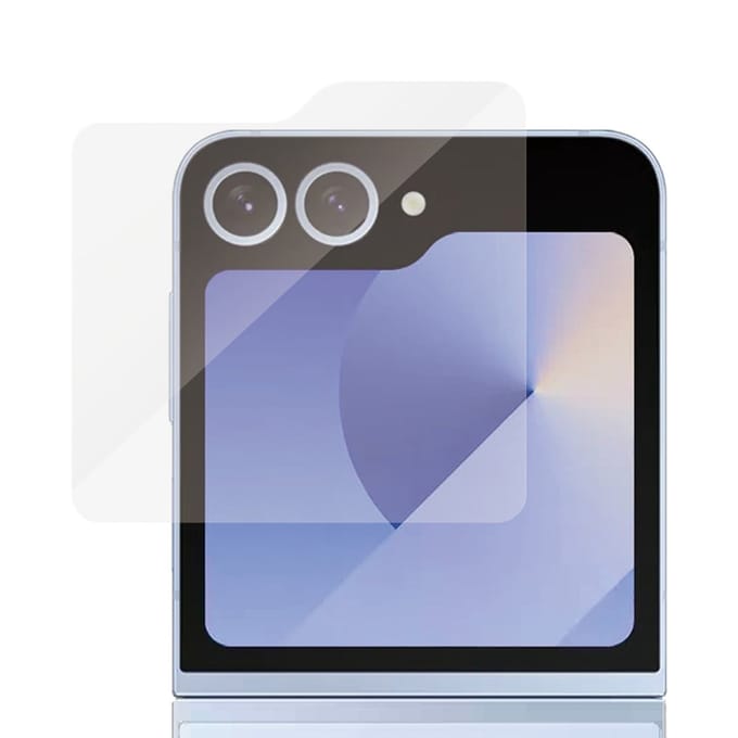 PanzerGlass Screenprotector geschikt voor Samsung Galaxy Z Flip 6 Glazen | PanzerGlass Ultra-Wide FIt Screenprotector - Case Friendly