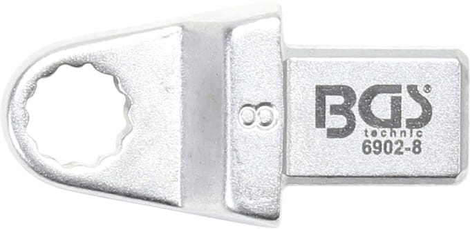 BGS Insteekringsteeksleutel 8 mm opname 9 x 12 mm - 6902-8