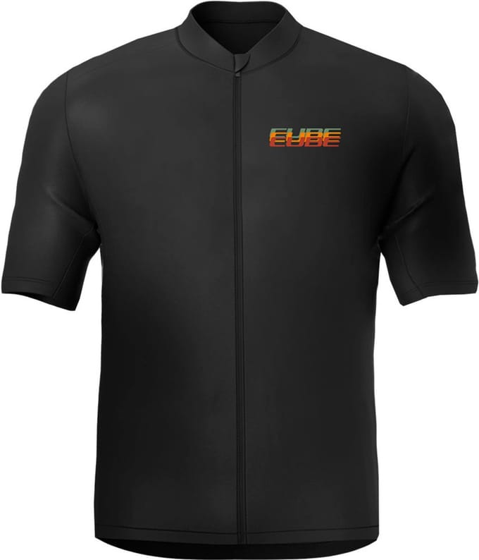 Cube Cmpt Korte Mouw Wielertrui Zwart M Man