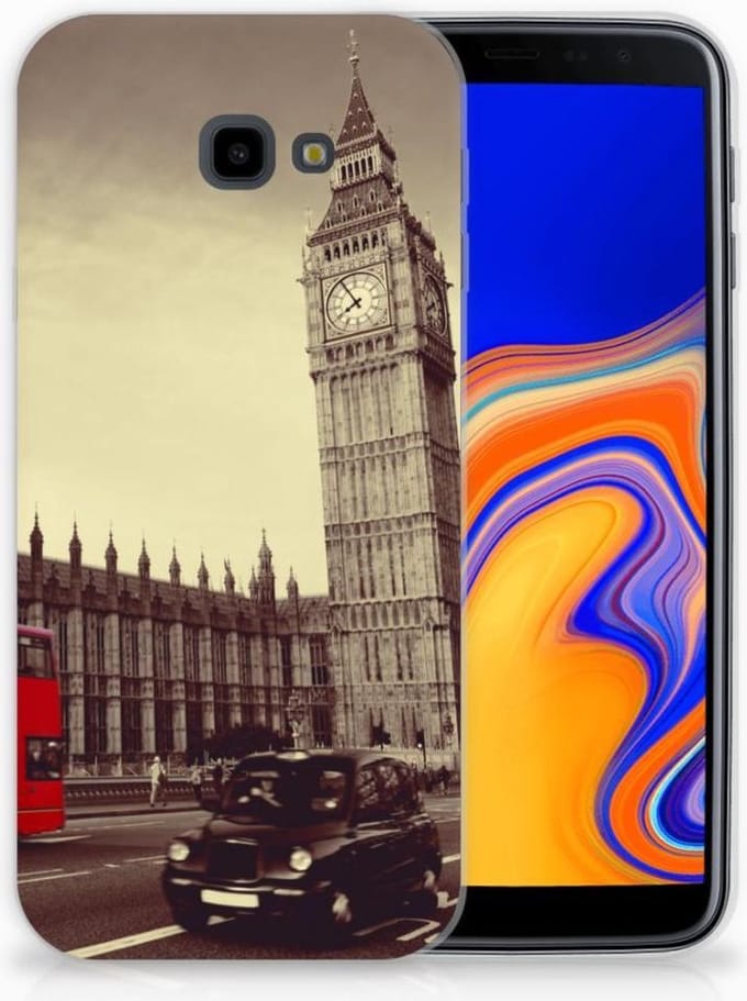 Samsung Galaxy J4 Plus (2018) Siliconen Back Cover Londen