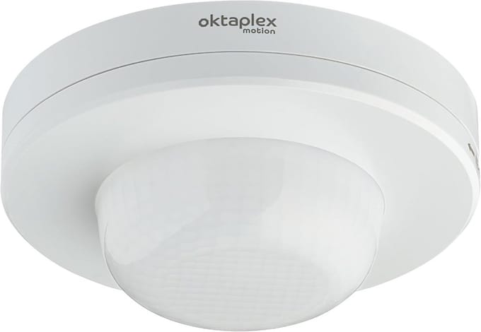 Set van 2 360° Infrarood Bewegingsmelders voor Binnen en Buiten, IP65