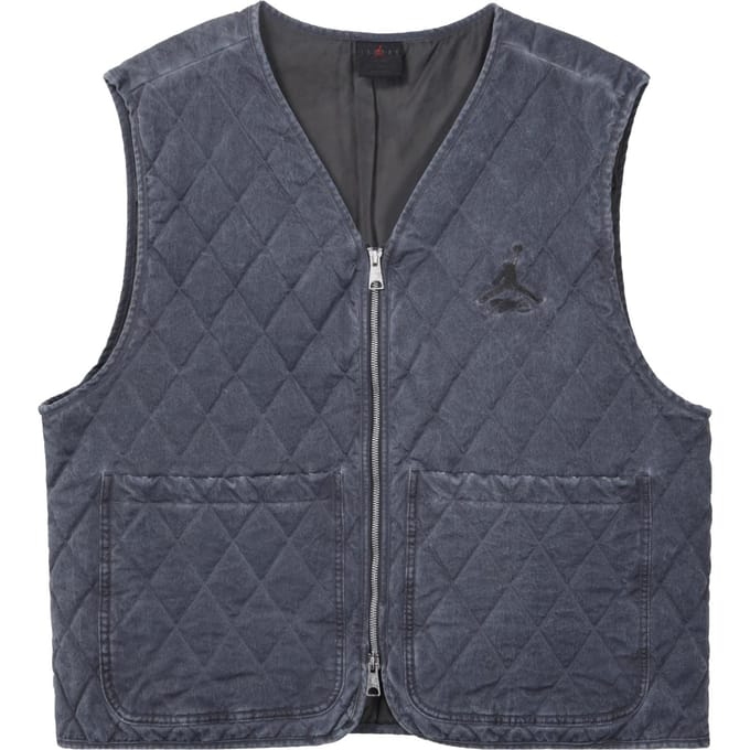 Jordan Flight Heritage Vest Heren Zwart M gray