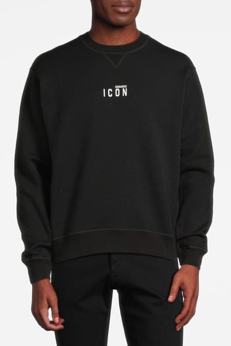 Dsquared2 Sweatshirt Black Größe: L | Pullover Outlet | Herren | Schwarz