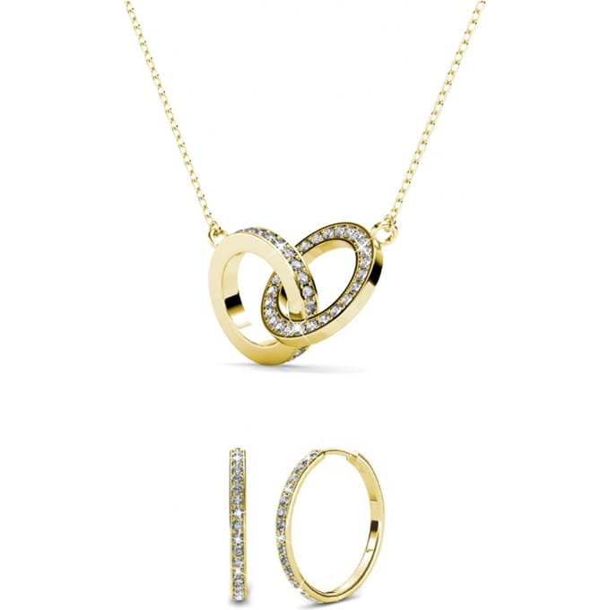 Chique Circle Twin Sets - Oostenrijks kristal