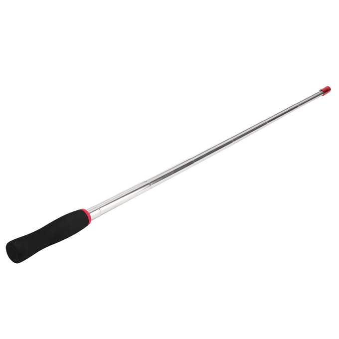 Visnet Telescopische Hengel Handvat Draagbaar Roestvrij Staal 16cm‑67cm Verlengstang white