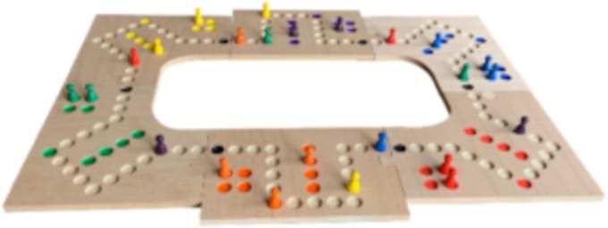 Tokkenspel Puzzel 4 tot 6 Personen Bordspel