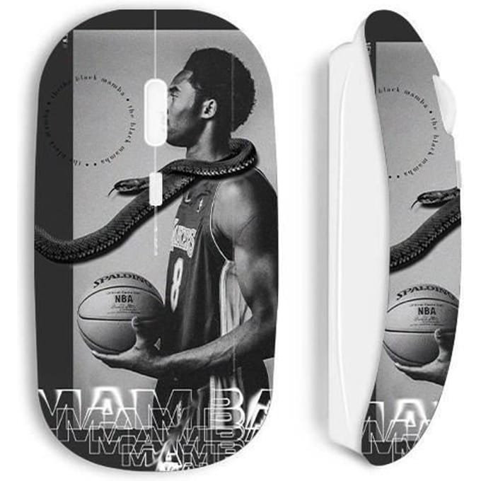 Souris sans fil - Maniacase - Kobe Bryant - Blanc - Optique - USB