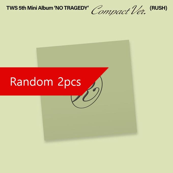 TWS 5e Mini Album NO TRAGEDY COMPACT Versie. HAST Random 2pcs beige