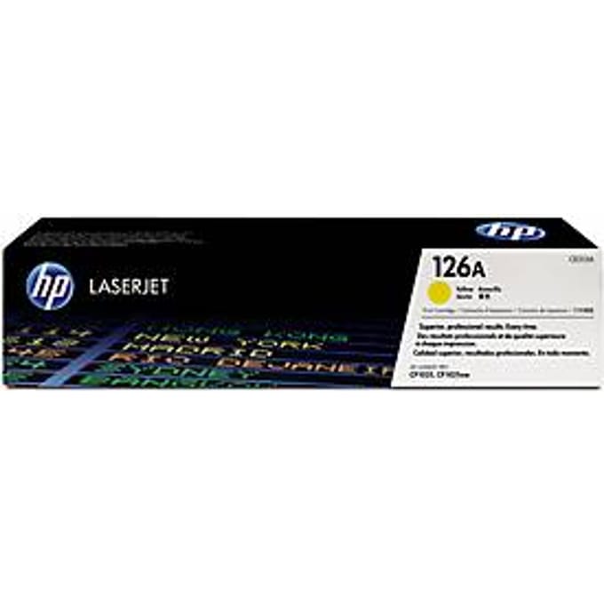 HP 126A - Originele Tonercartridge - Geel - Standaard Capaciteit