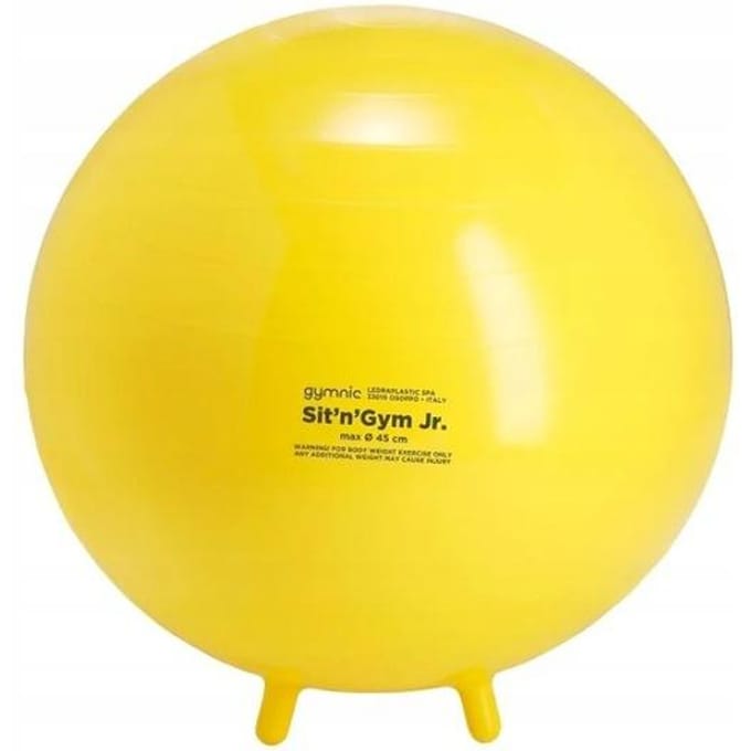 Gymnic Sit'n'Gym 45 - Zitbal - Geel - Ø 45 cm