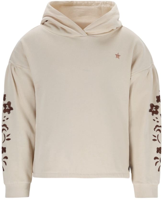 Like Flo winter sweater meisjes - beige - Dyla - capuchon