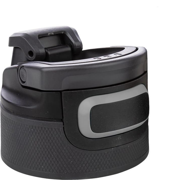 Kambukka Black Steel 3 in 1 Water Deksel - Zwart