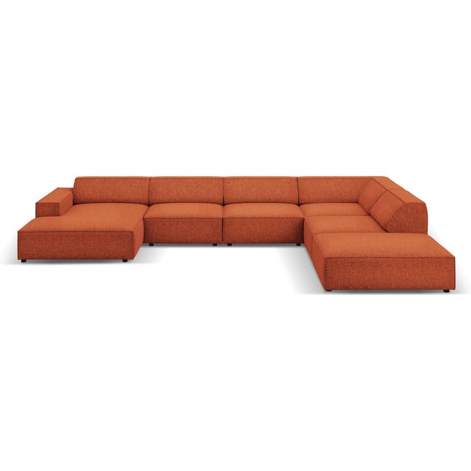 7-zitshoekbank Jodie rechts chenille | Micadoni Home