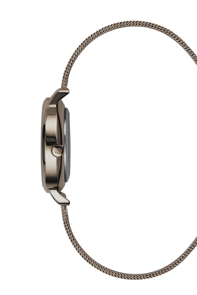 ORPHELIA OR12901 - Horloge - RVS - Grijs - 28 mm