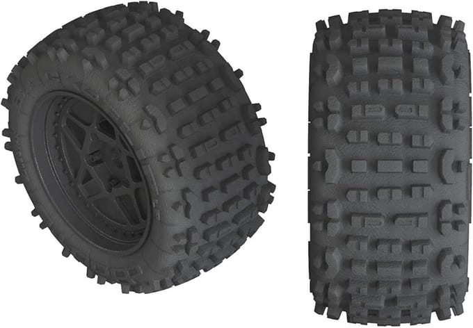3.8 Voorgemonteerde Banden voor RC Voertuigen met 17 mm Hex