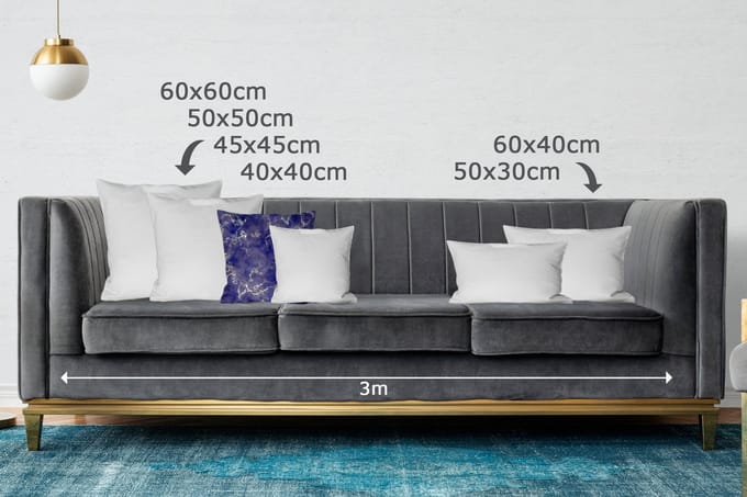 Sierkussens - Kussentjes Woonkamer - 45x45 cm - Marmer - Goud Agaat