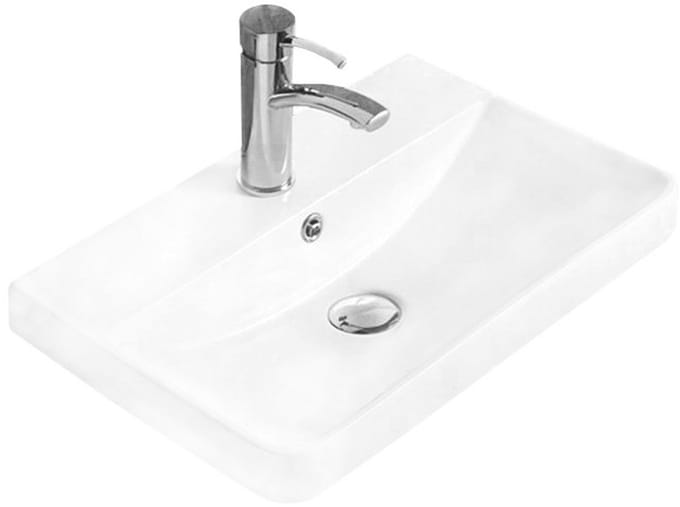 Mexen Dagna ingebouwde wastafel 50 x 35 cm, wit - 21995100