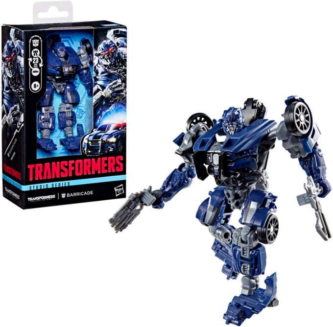 Transformers Generation Deluxe Series 4.5" The Last Knight Barricade