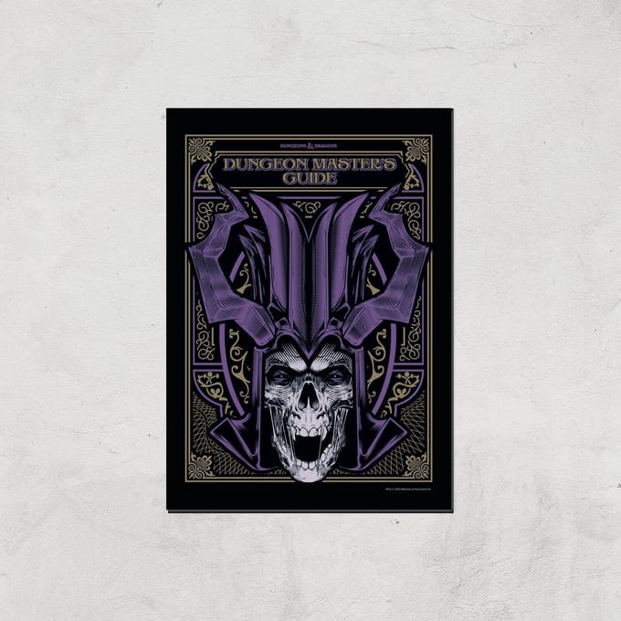 Dungeons & Dragons Dungeon Master Giclee Art Print - A4 - Print Only