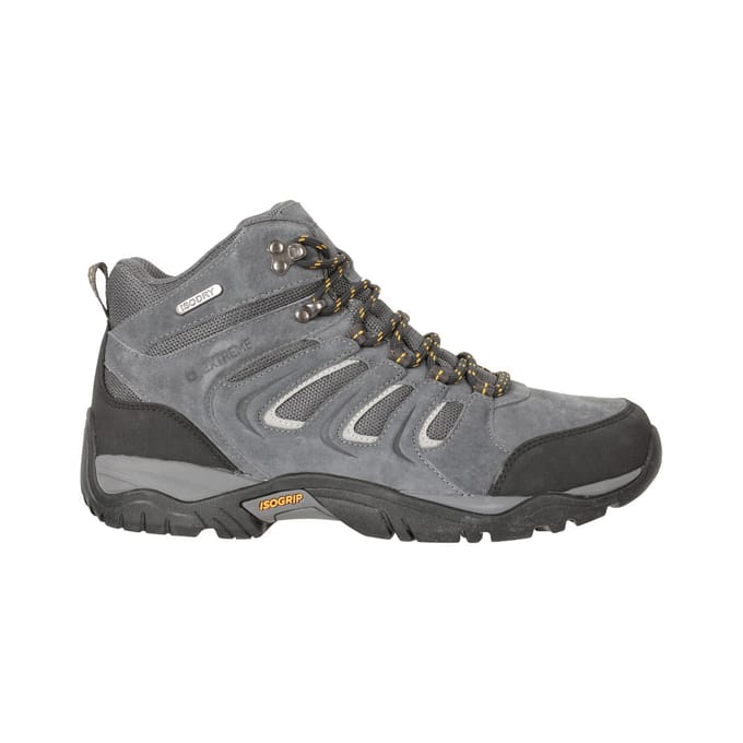 Mountain Warehouse Heren Aspect Extreme Wolverine Suede IsoGrip wandelschoenen (Grijs)