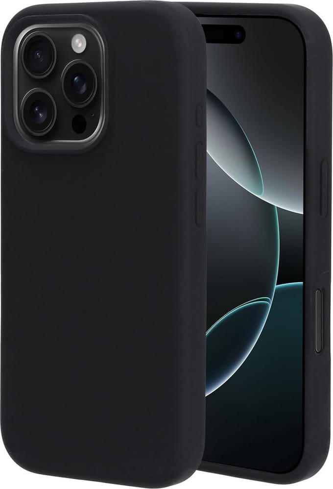 Mobiparts hoesje geschikt voor de Apple iPhone 16 Pro - Siliconen - Zwart