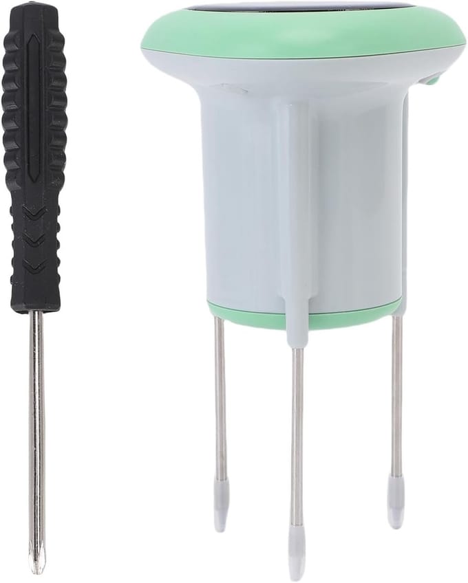 Draadloze Bodemsensor met Zonne-energie en App-meldingen voor de Slimme Tuin