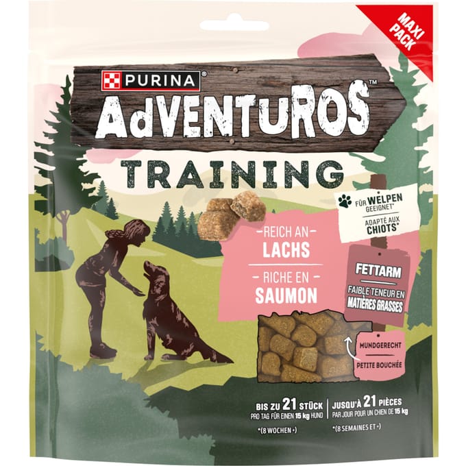 250g Adventuros Training Treats zalm hondensnacks