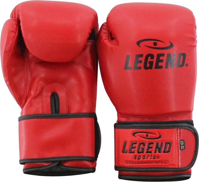 Legend Sports Bokshandschoenen Powerfit & Protect Rood Mt 16